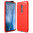 Flexi Slim Carbon Fibre Case for Oppo Reno 5G / 10x Zoom - Brushed Red